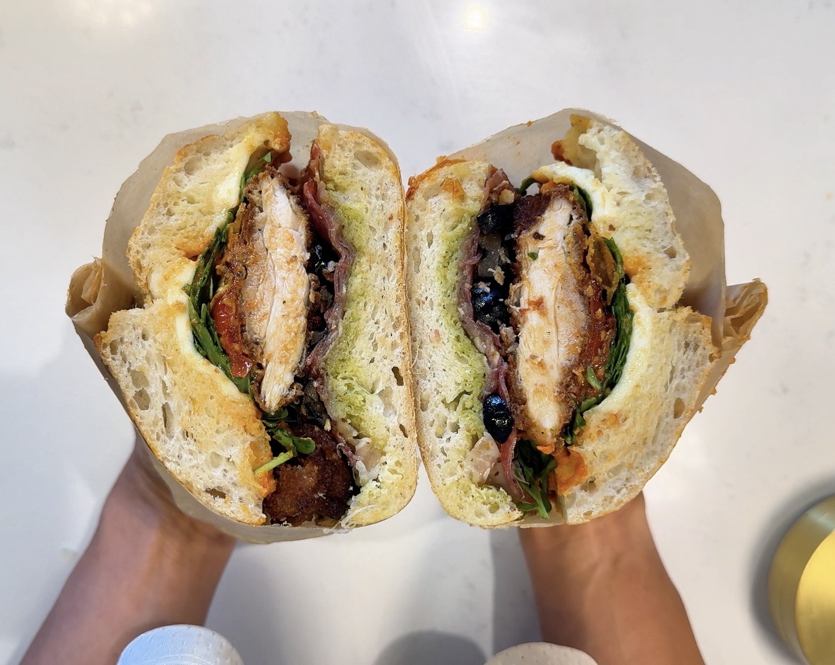 Chicken Pesto Sandwich