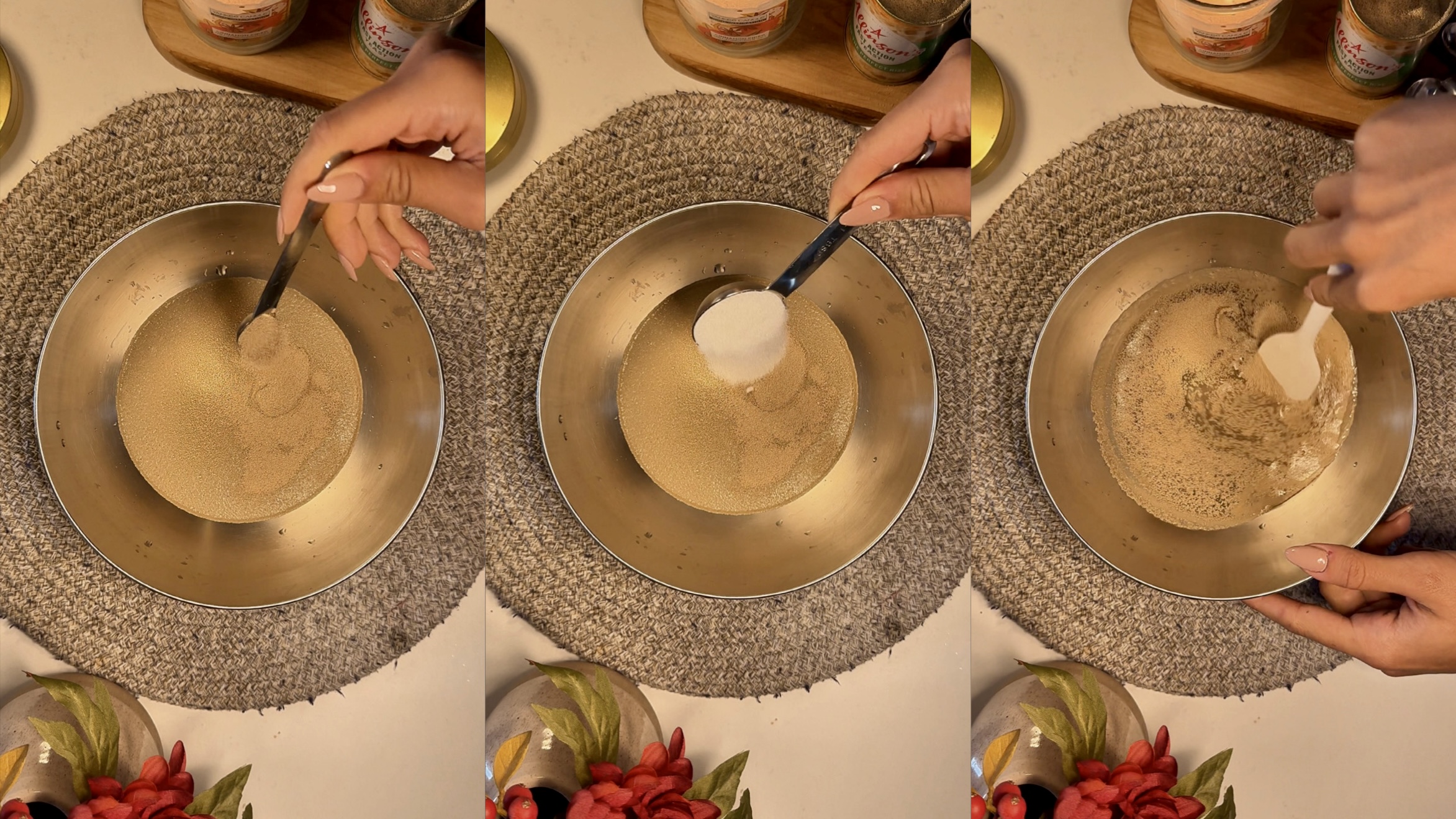 Brown Butter Cinnamon Rolls step 1
