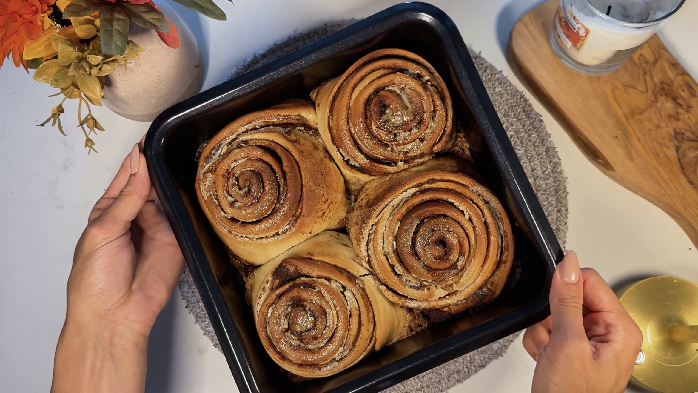 Brown Butter Cinnamon Rolls step 11