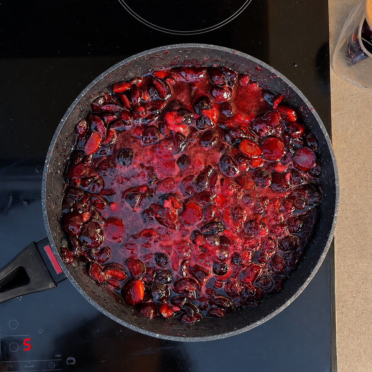 Homemade Cherry Compote