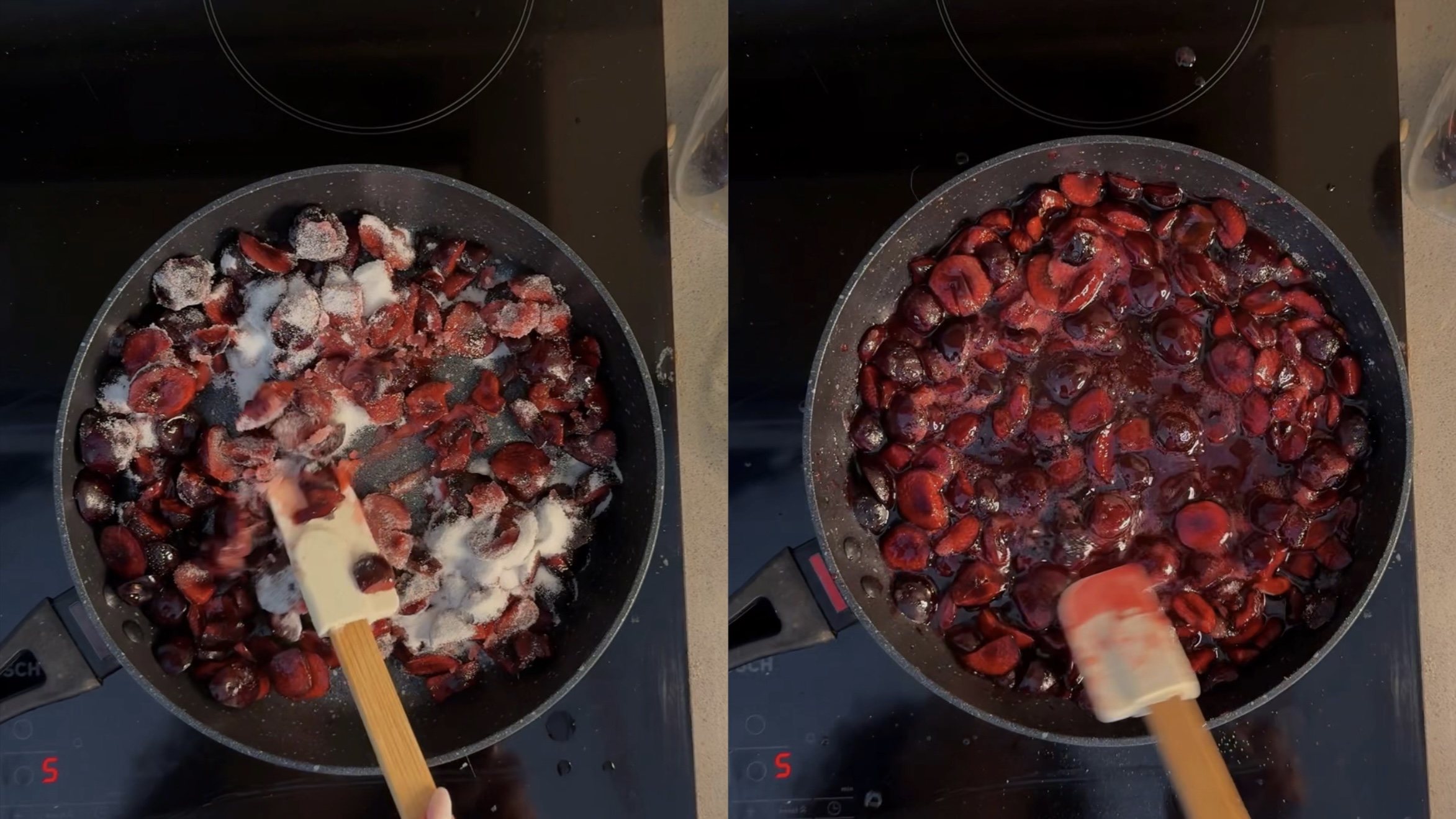 Homemade Cherry Compote step 3