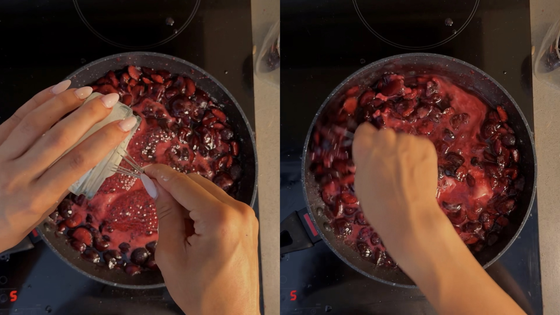 Homemade Cherry Compote step 5