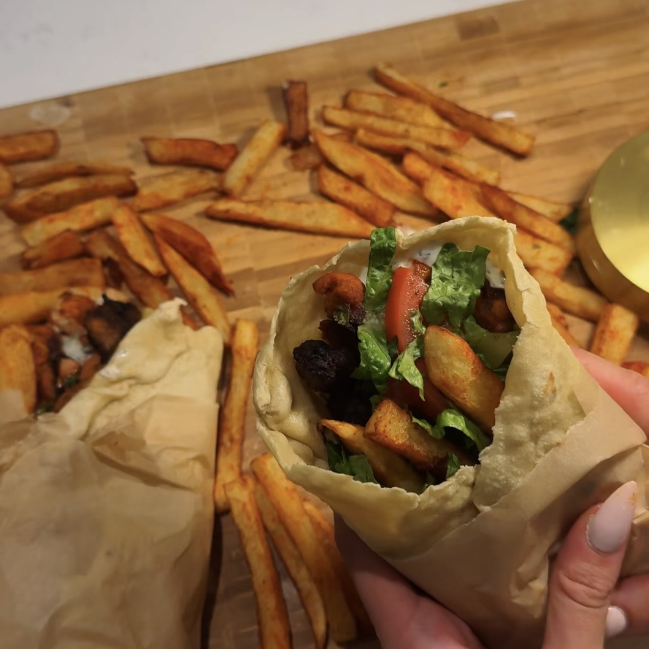 Chicken Shawarma Wraps