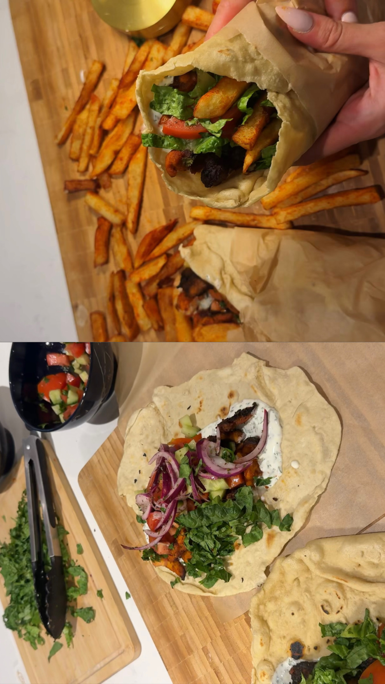Chicken Shawarma Wraps step 10
