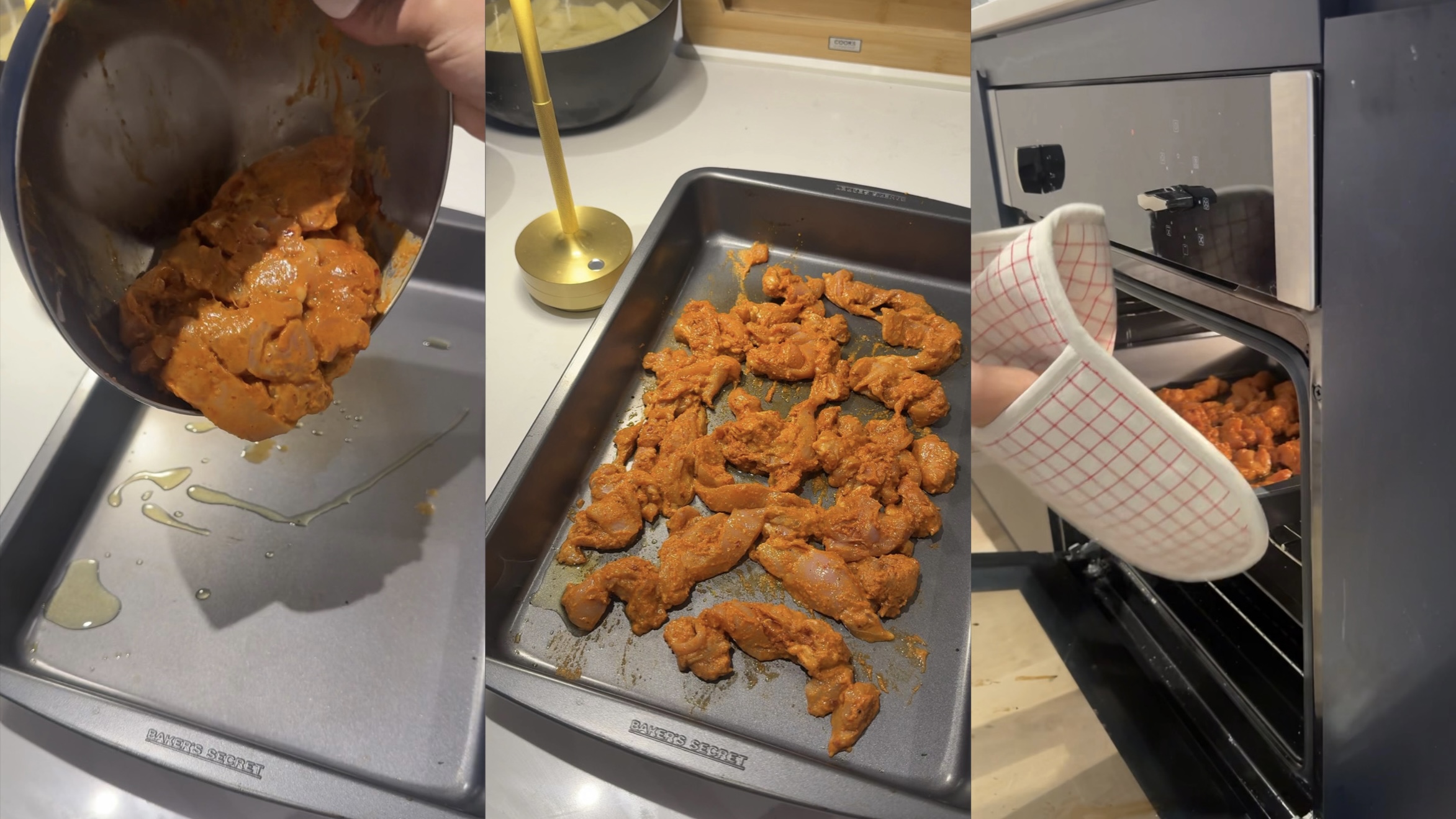 Chicken Shawarma Wraps step 4