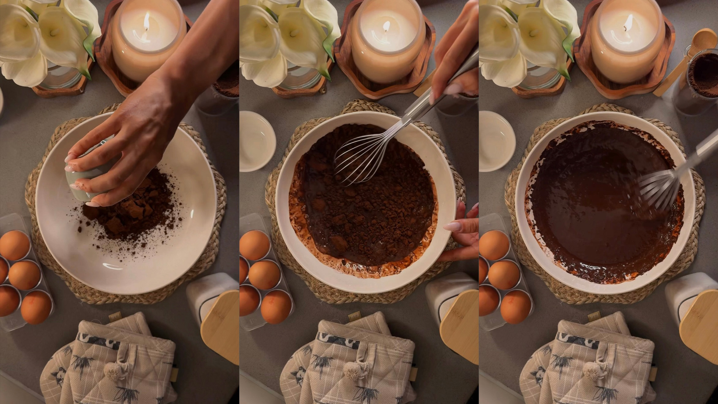 Deep-Pan Rich Chocolate Cake step 2