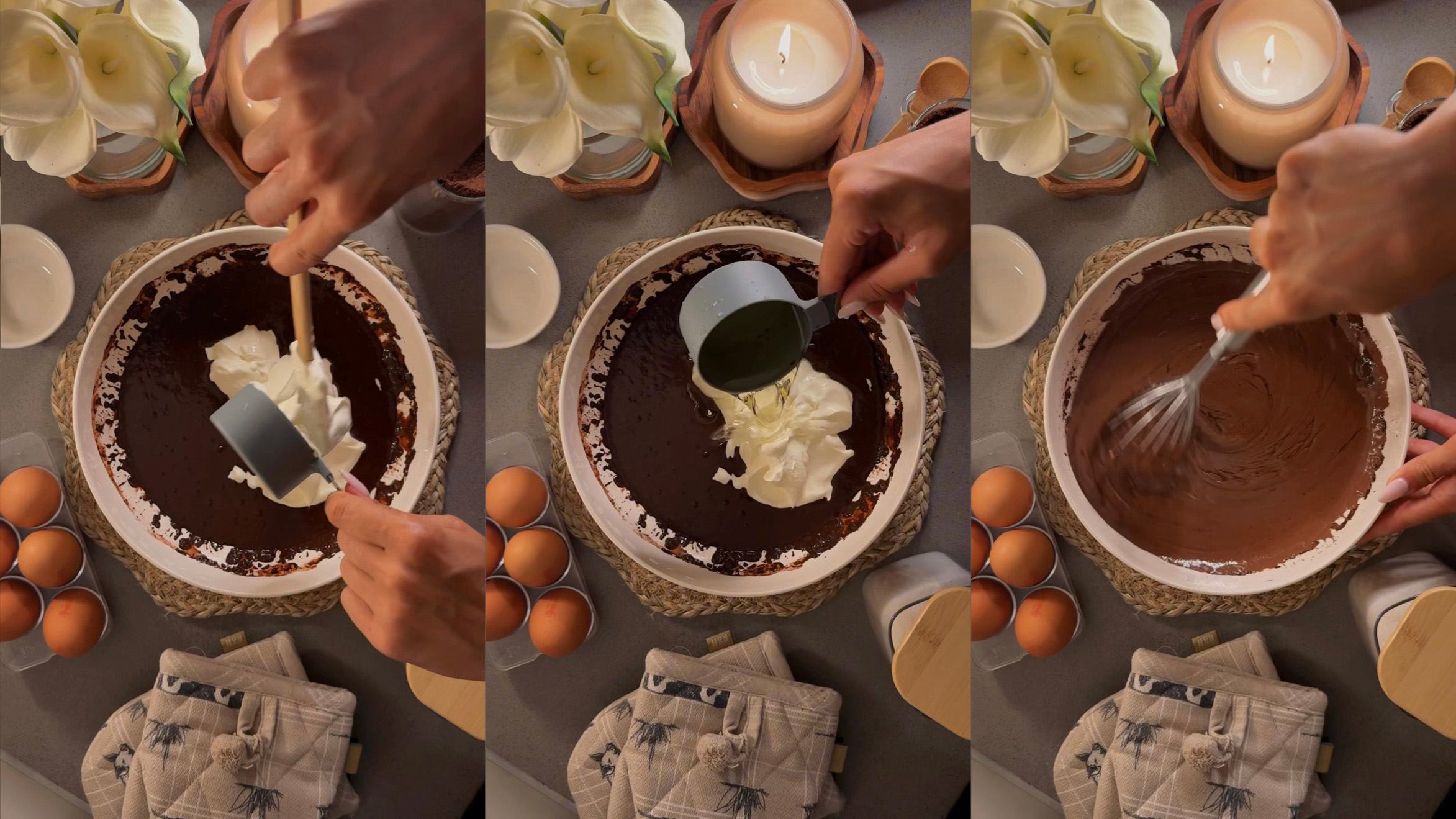 Deep-Pan Rich Chocolate Cake step 3