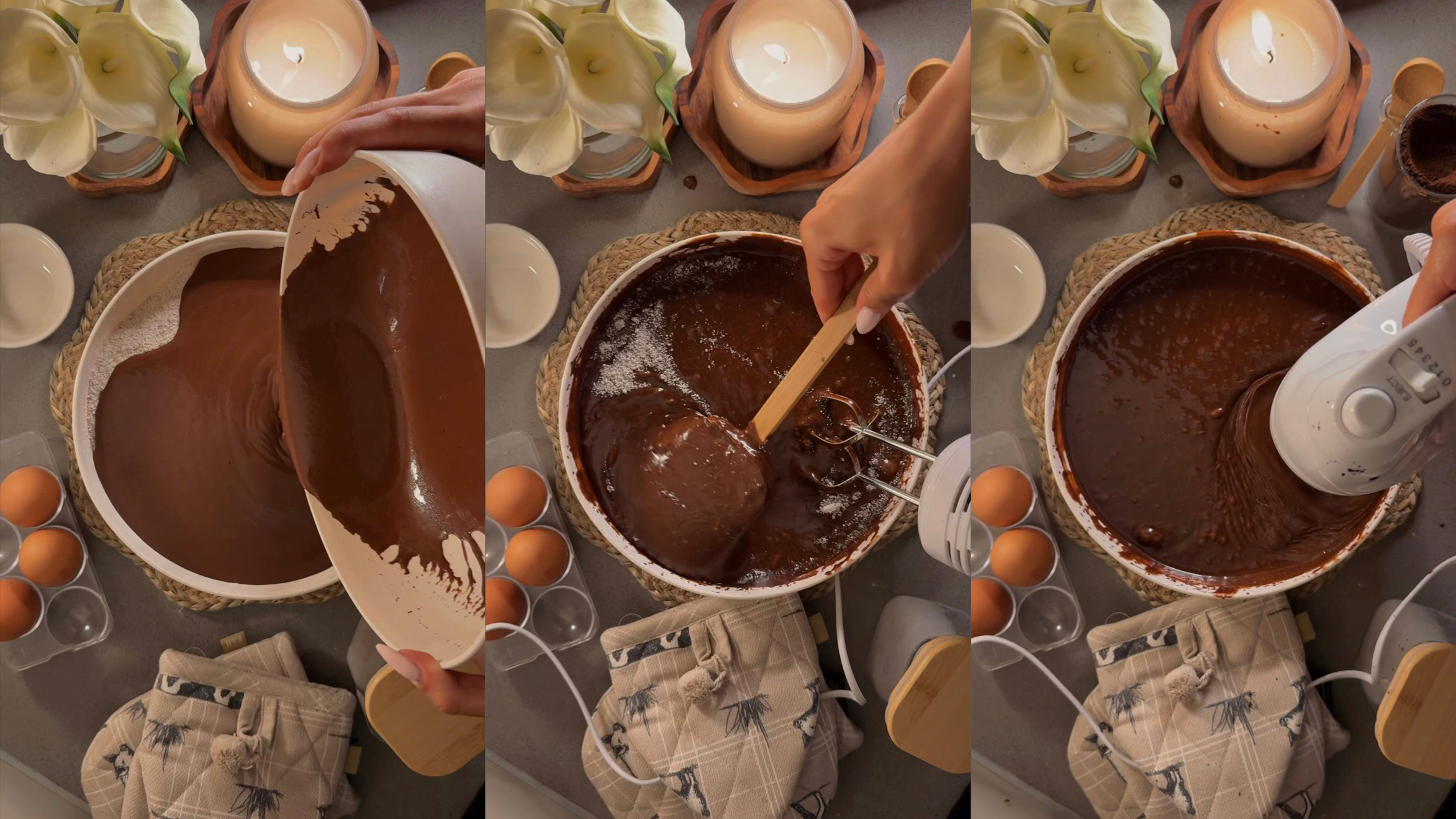 Deep-Pan Rich Chocolate Cake step 6