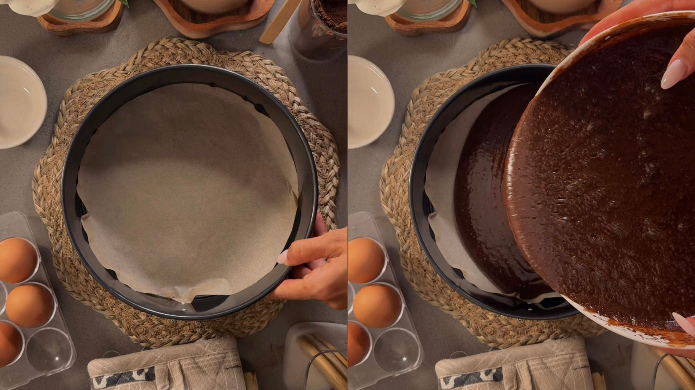 Deep-Pan Rich Chocolate Cake step 7