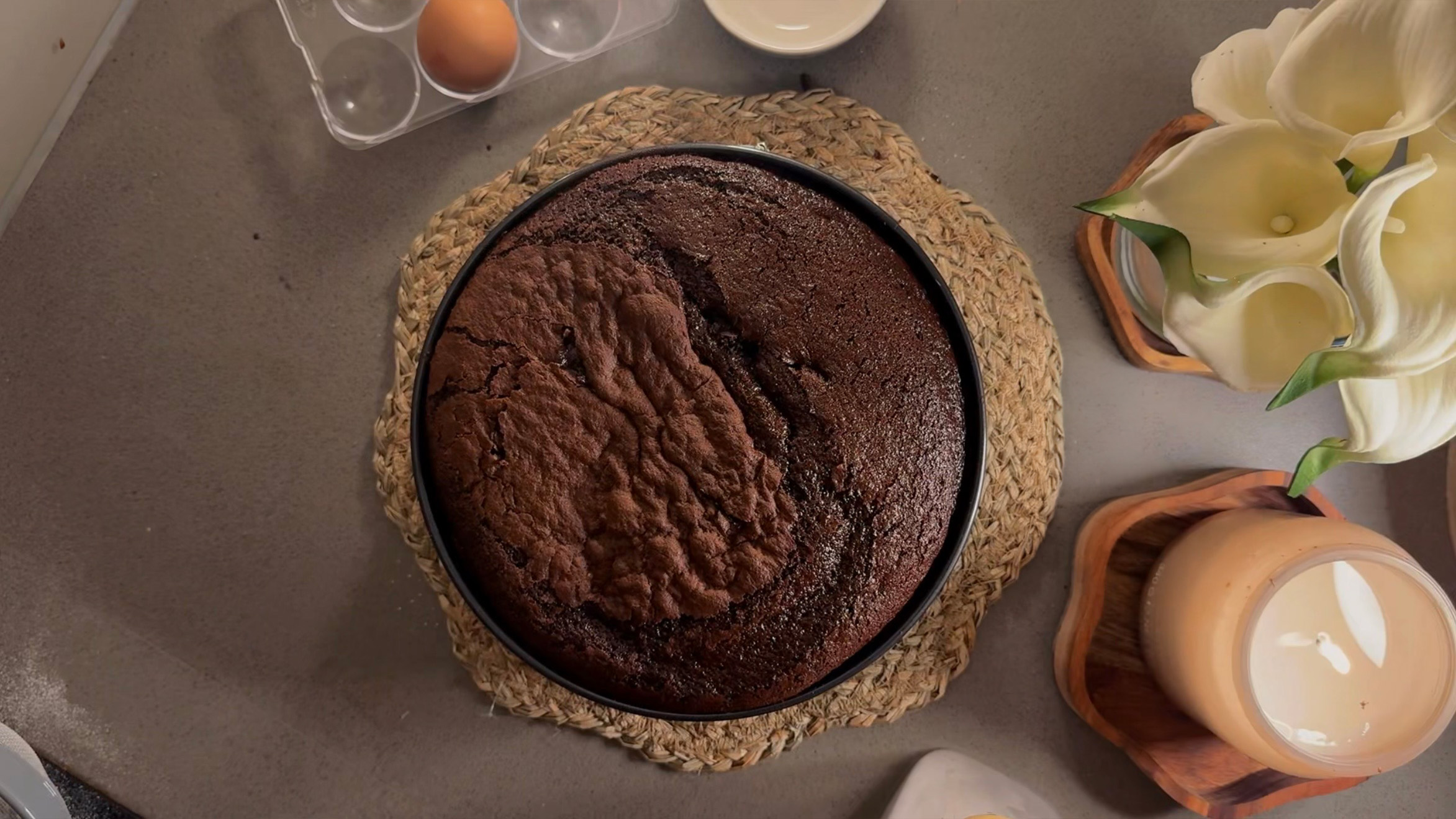 Deep-Pan Rich Chocolate Cake step 9