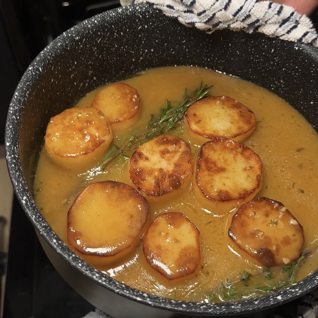 Fondant Potatoes
