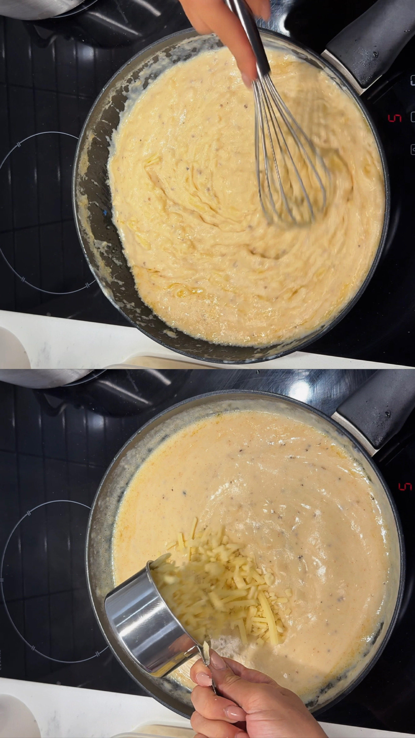 Garlic Butter Steak Bites with Creamy Baked Mac & Cheese step 5