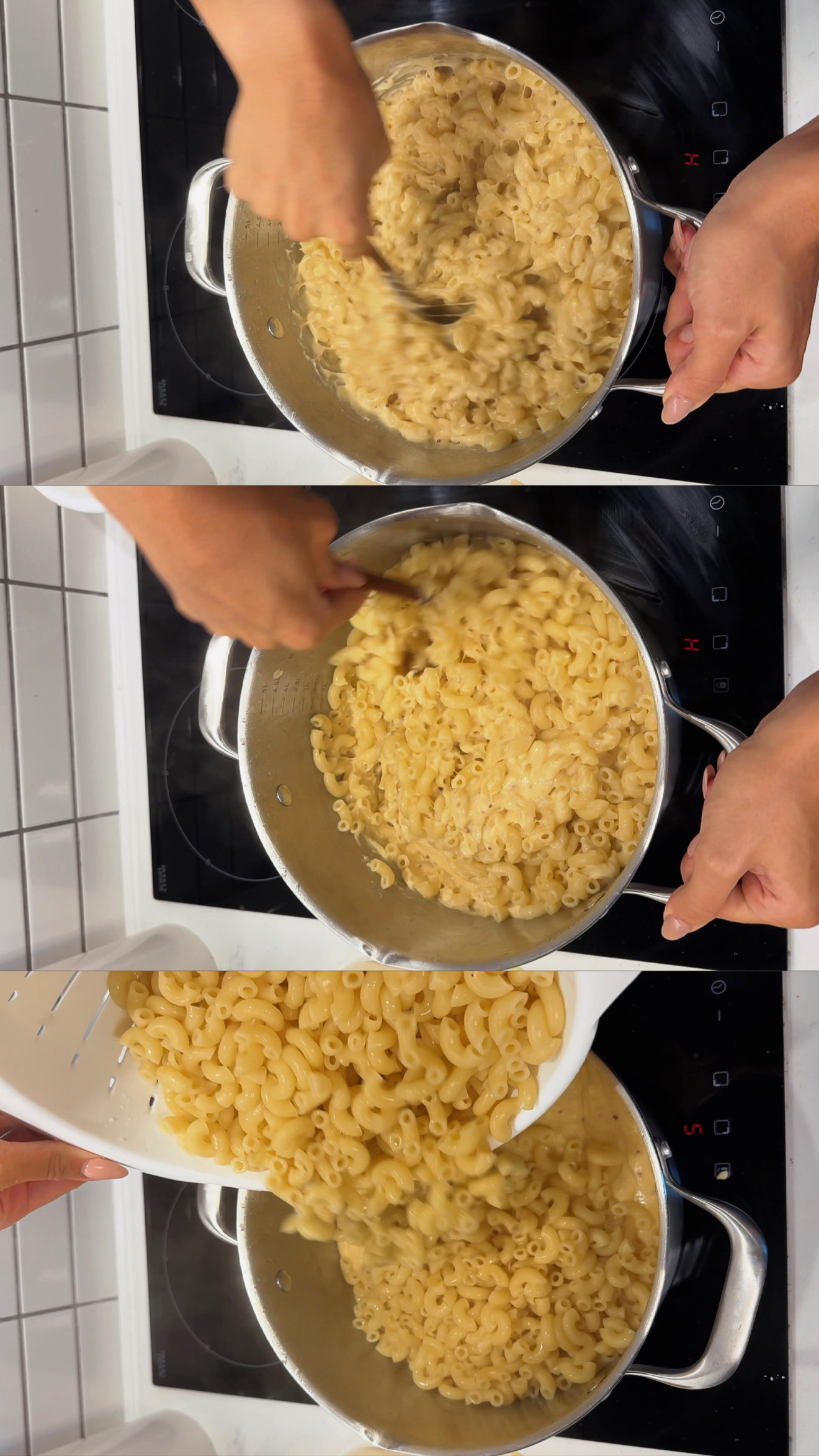 Garlic Butter Steak Bites with Creamy Baked Mac & Cheese step 6