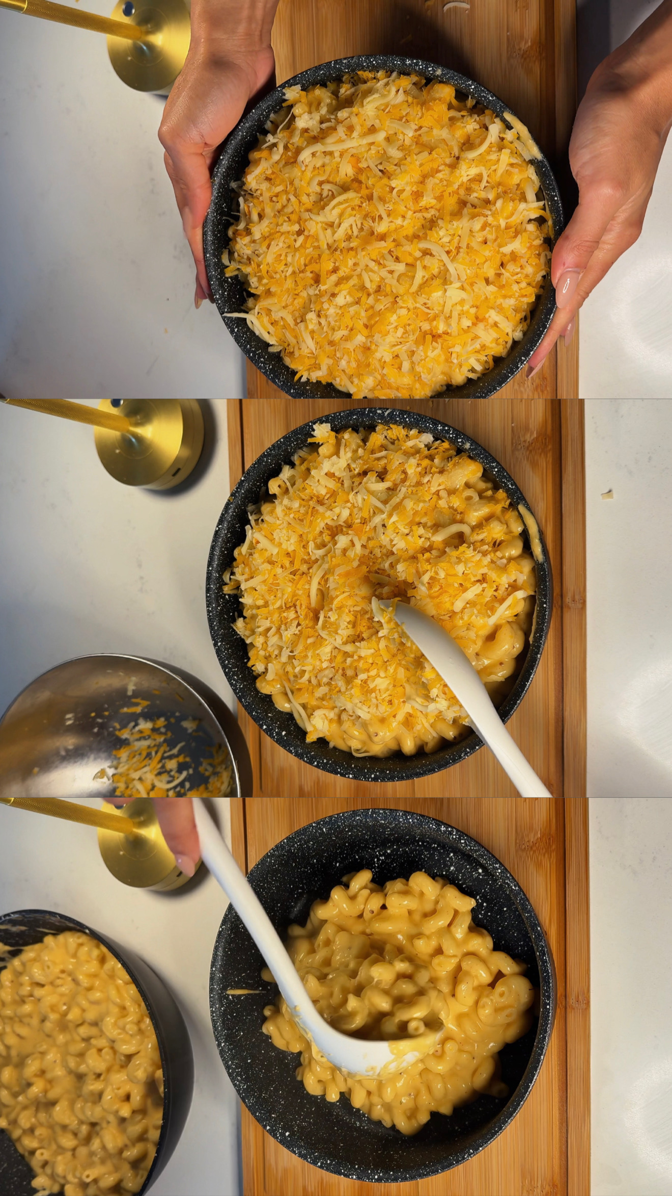 Garlic Butter Steak Bites with Creamy Baked Mac & Cheese step 7
