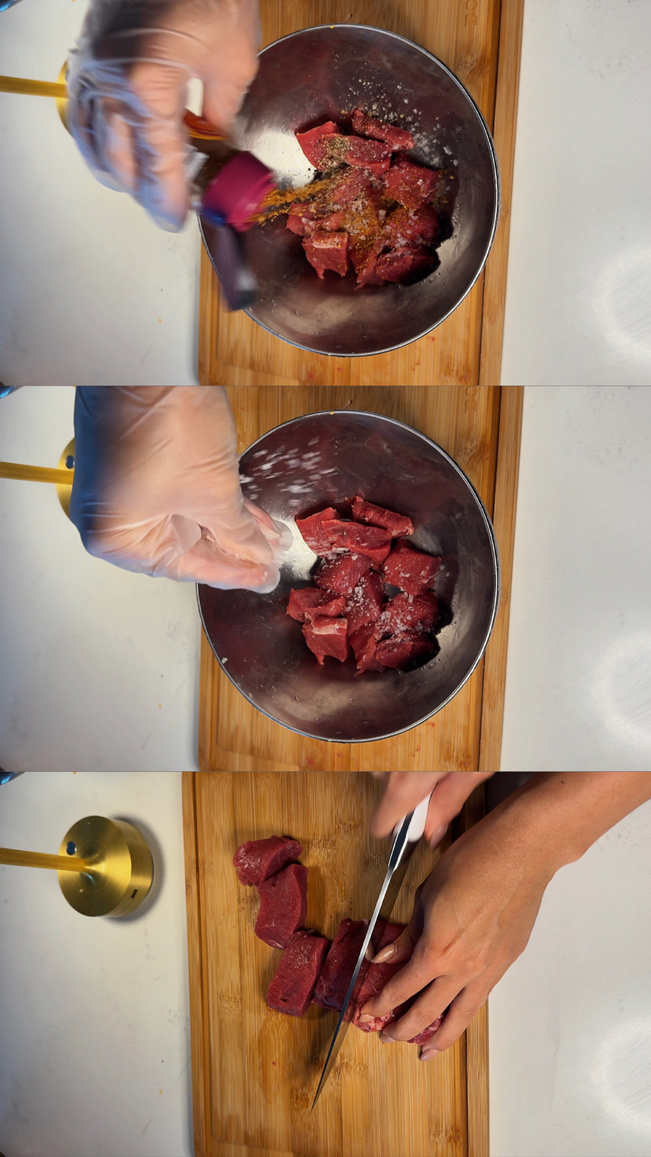 Garlic Butter Steak Bites with Creamy Baked Mac & Cheese step 8
