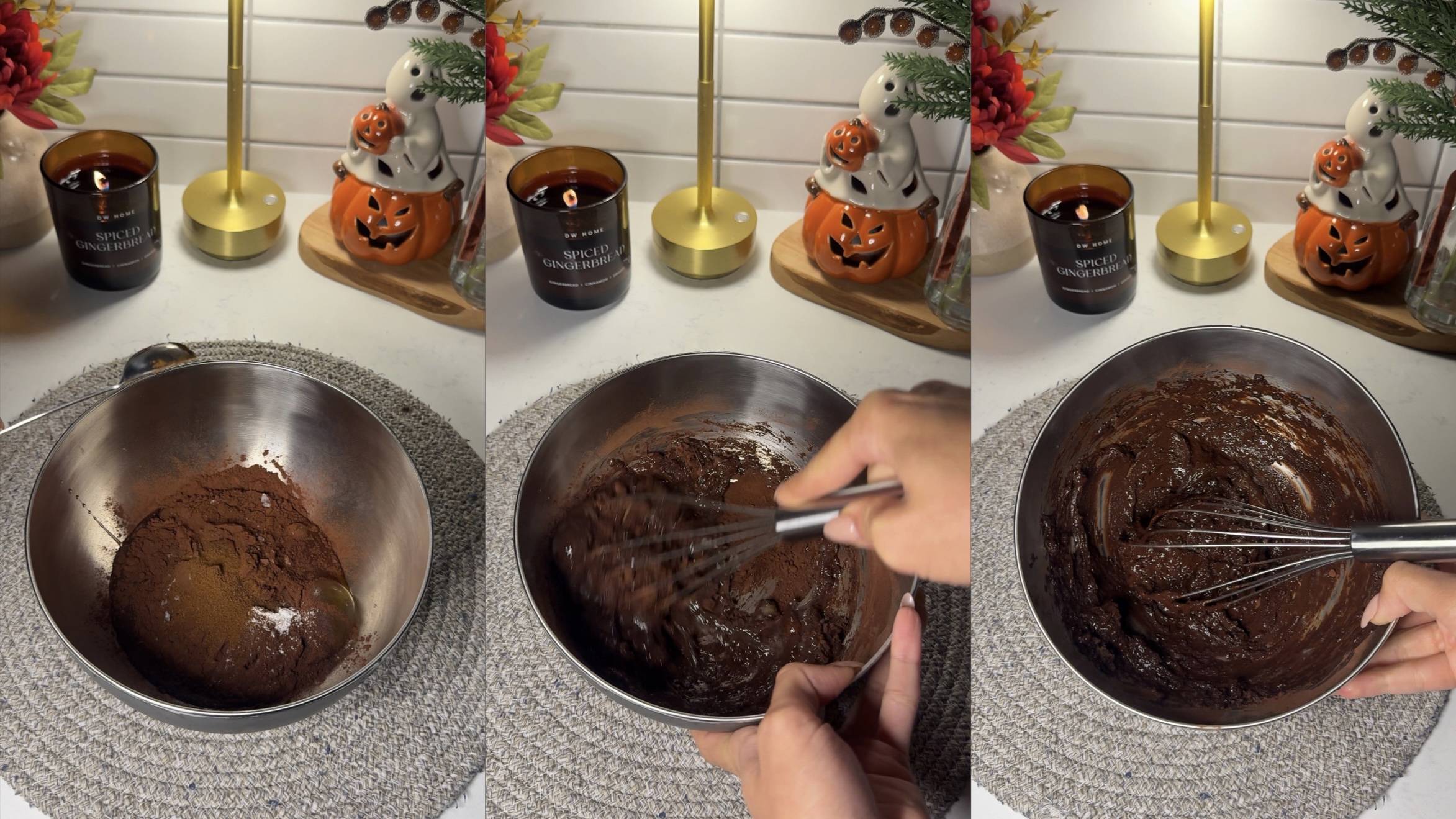 Halloween Spider Brownies step 2