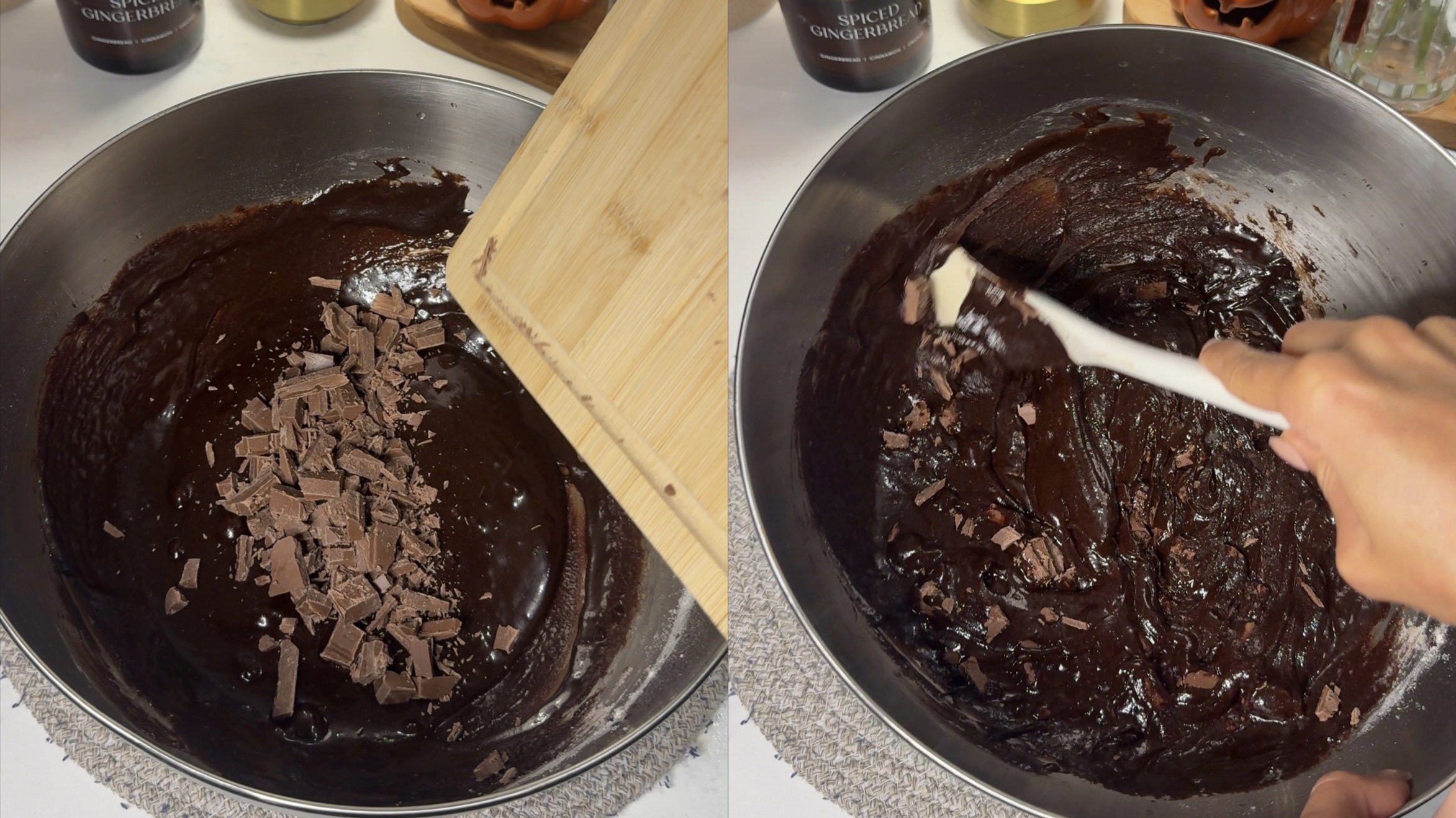 Halloween Spider Brownies step 6