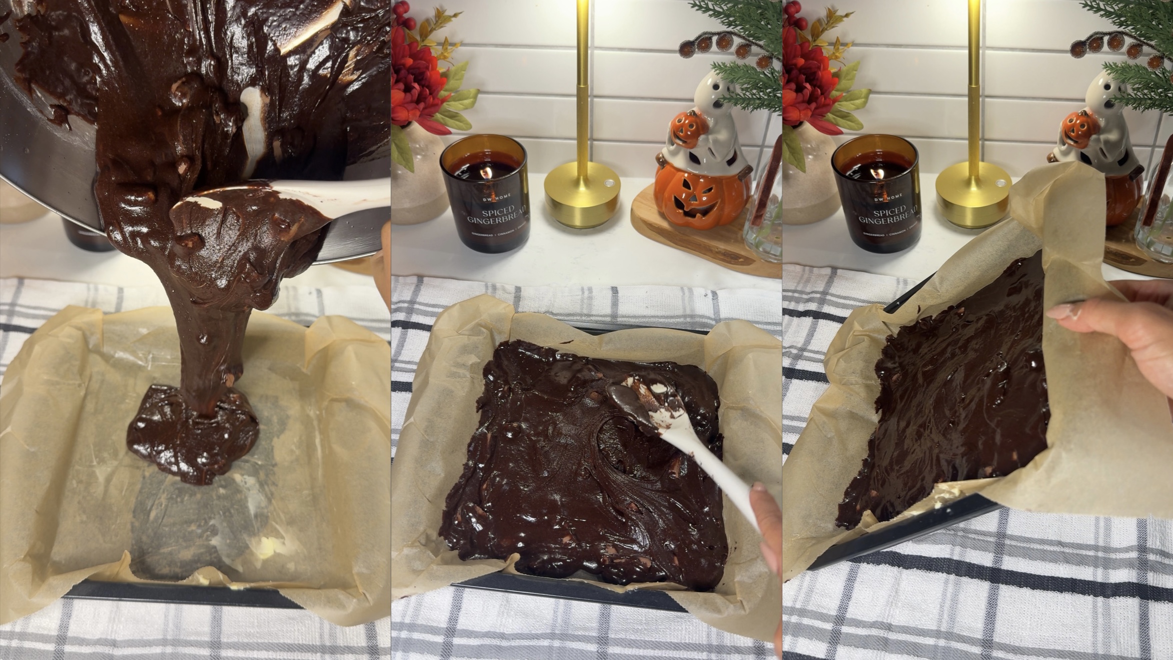 Halloween Spider Brownies step 7
