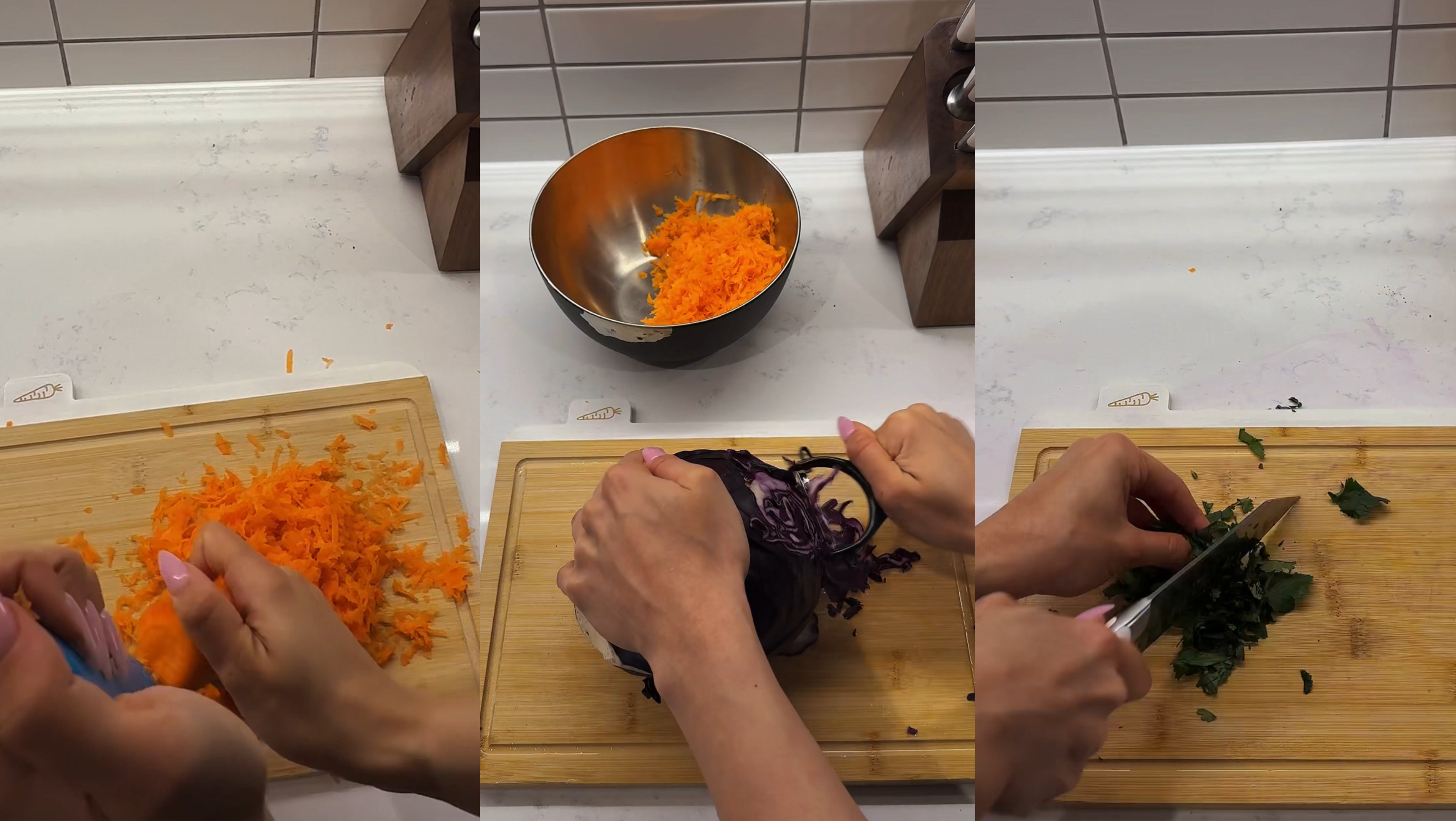 Homemade Coleslaw step 1