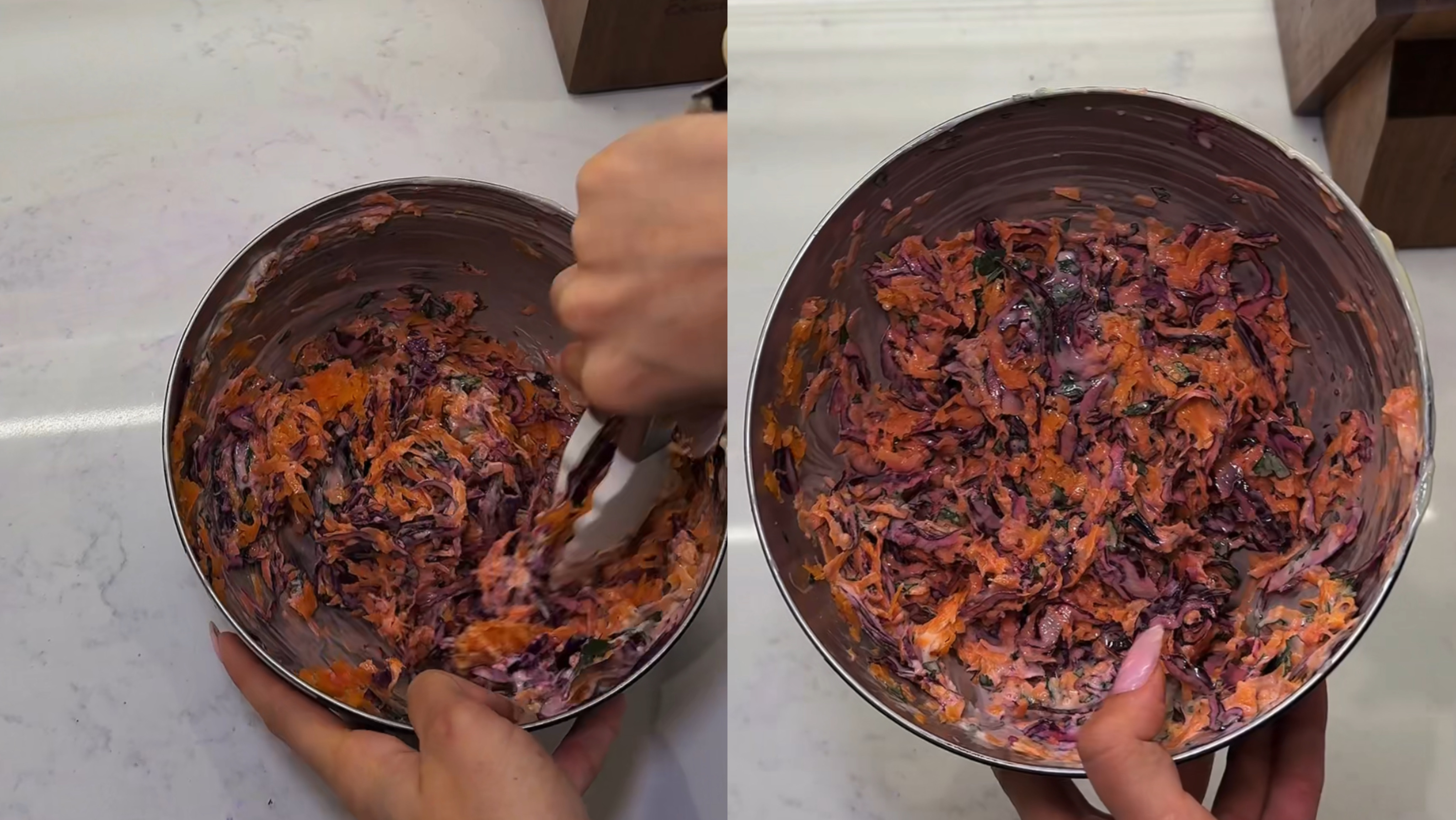Homemade Coleslaw step 3