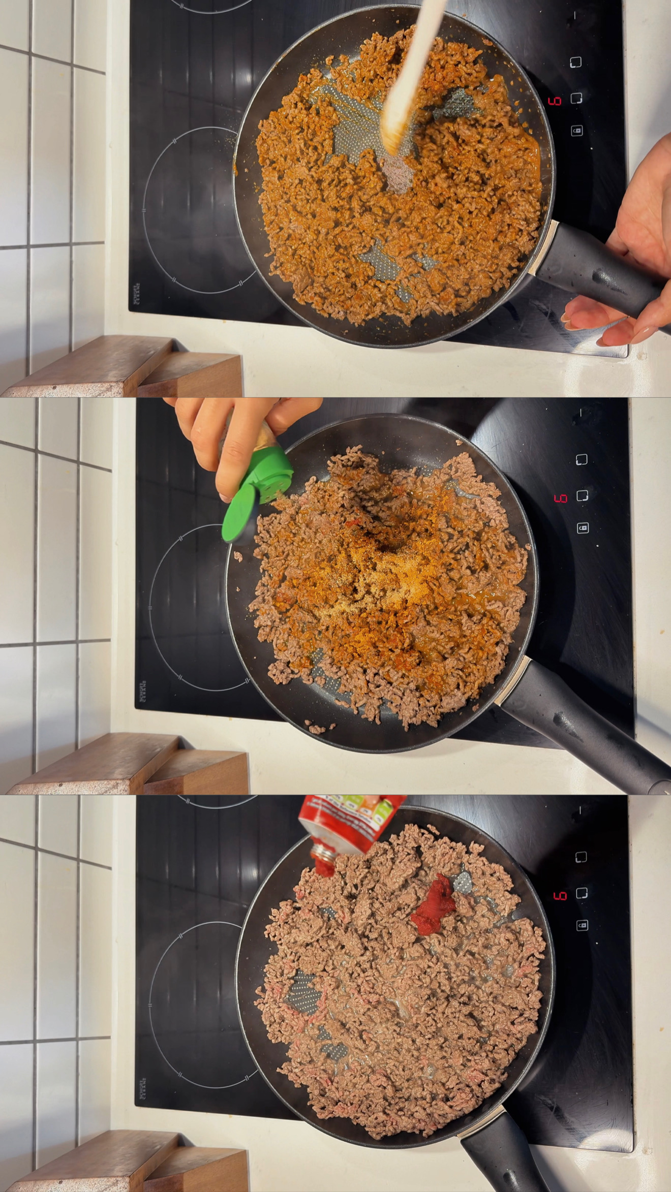 Homemade Crunchwrap Supreme step 2