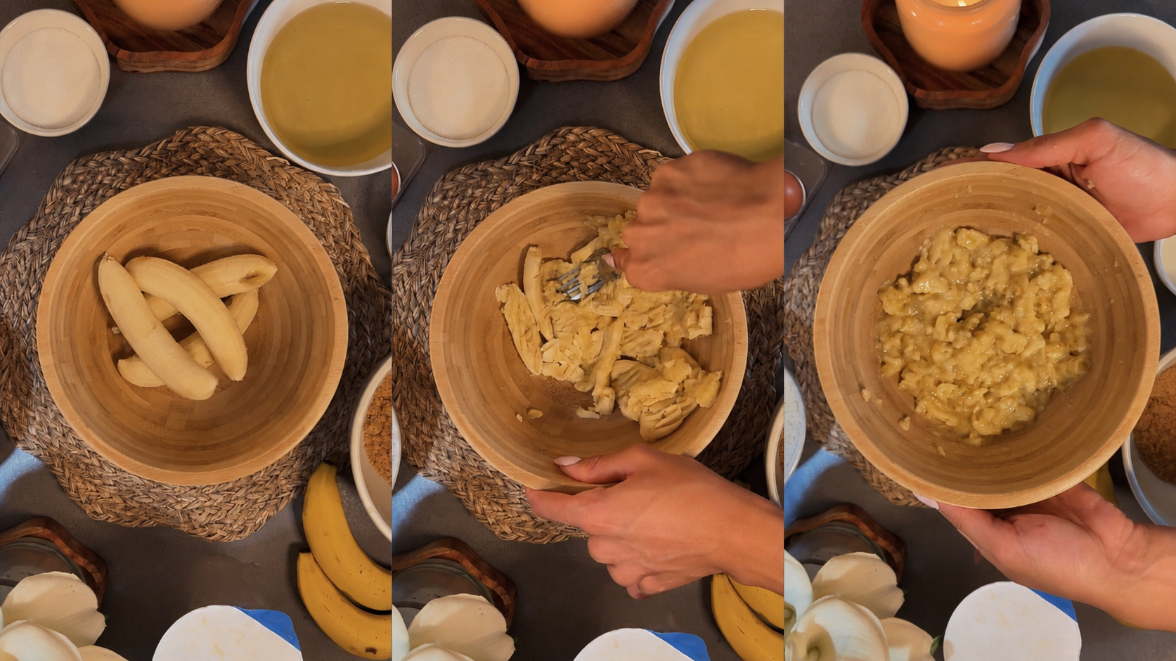 Moist Banana Cake step 2