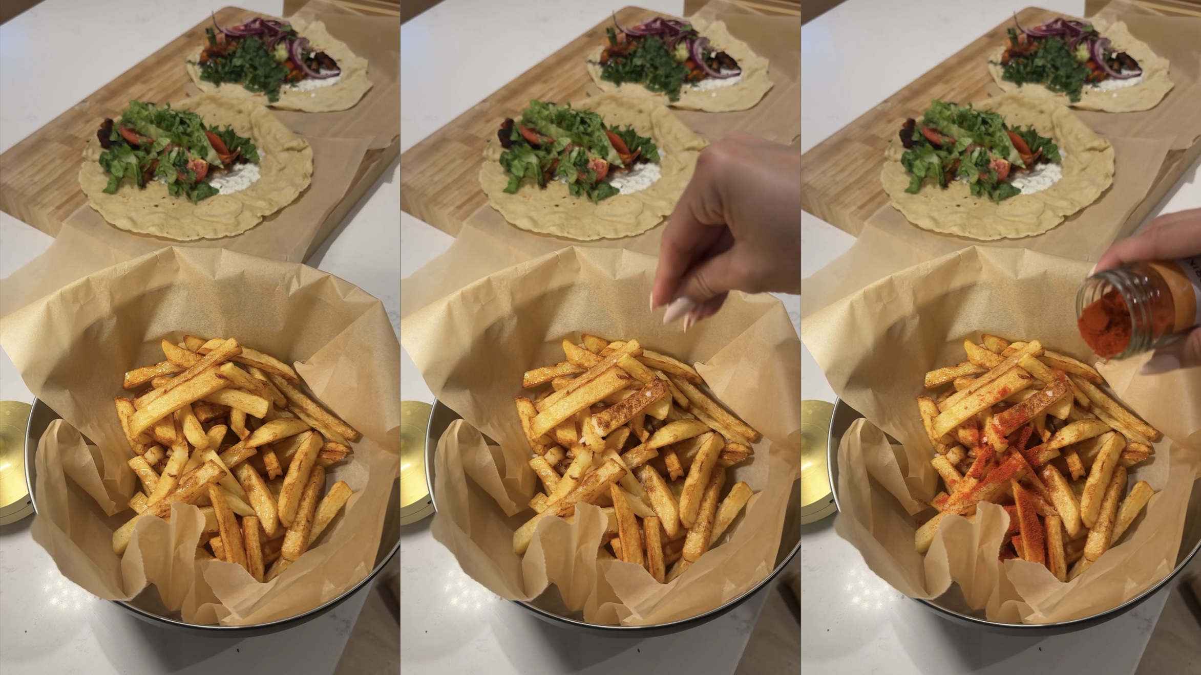 Crispy Paprika Fries step 3