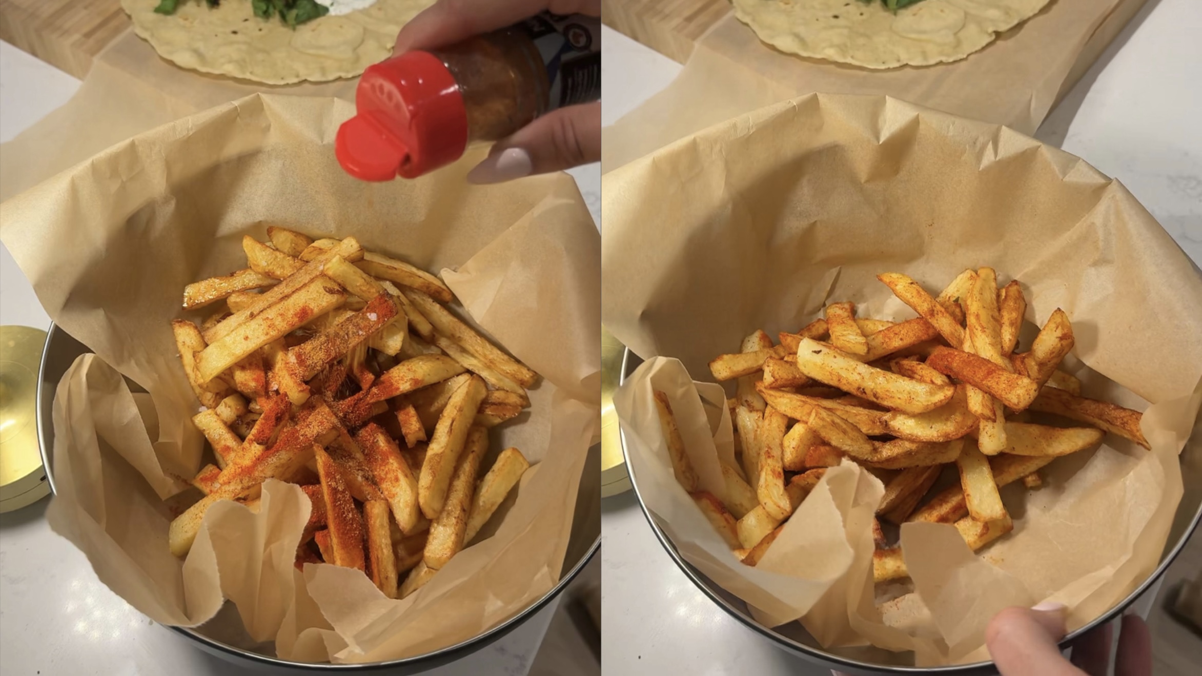 Crispy Paprika Fries step 4