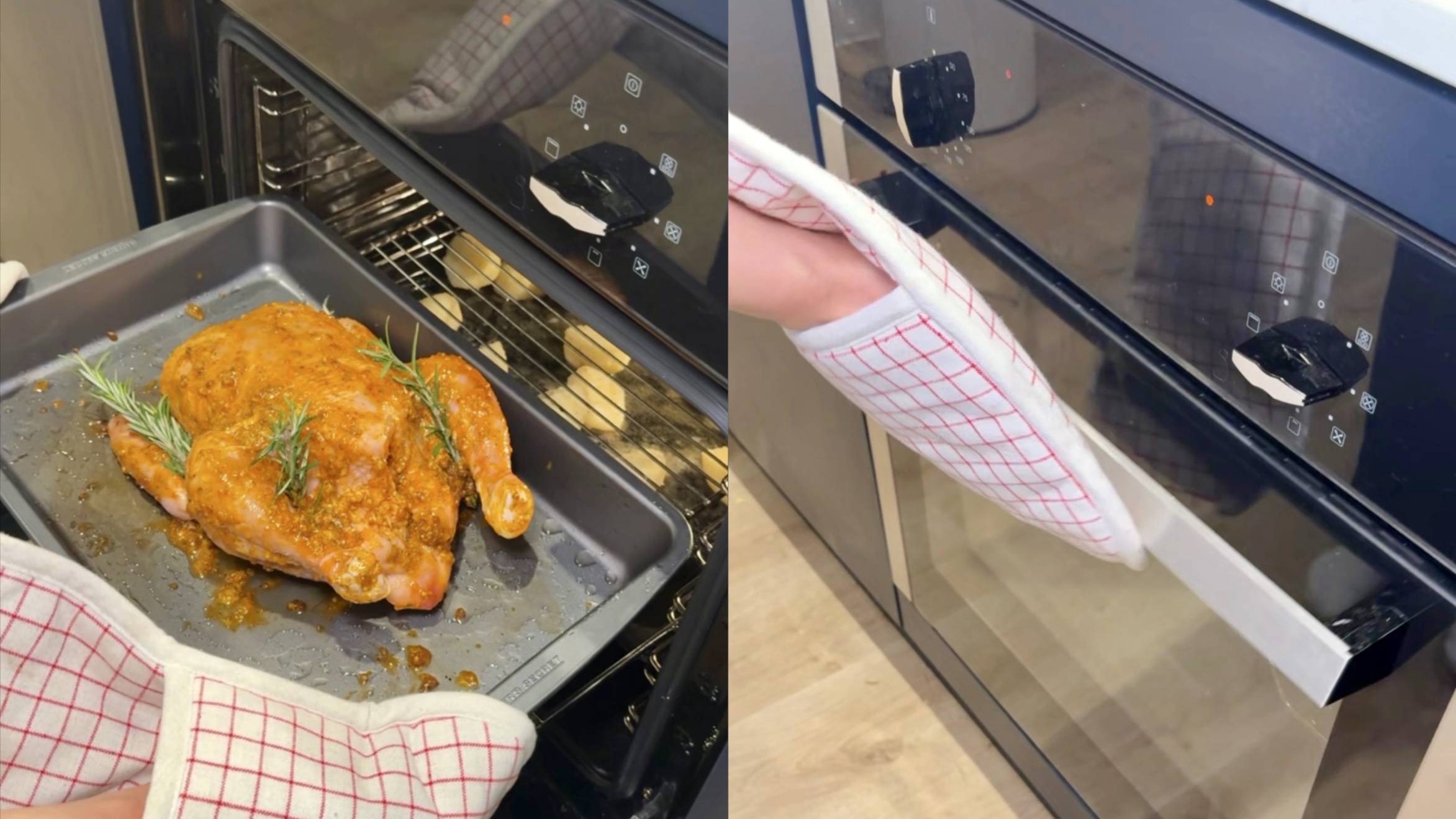 Garlic & Mustard Honey Roasted Roast Chicken step 4