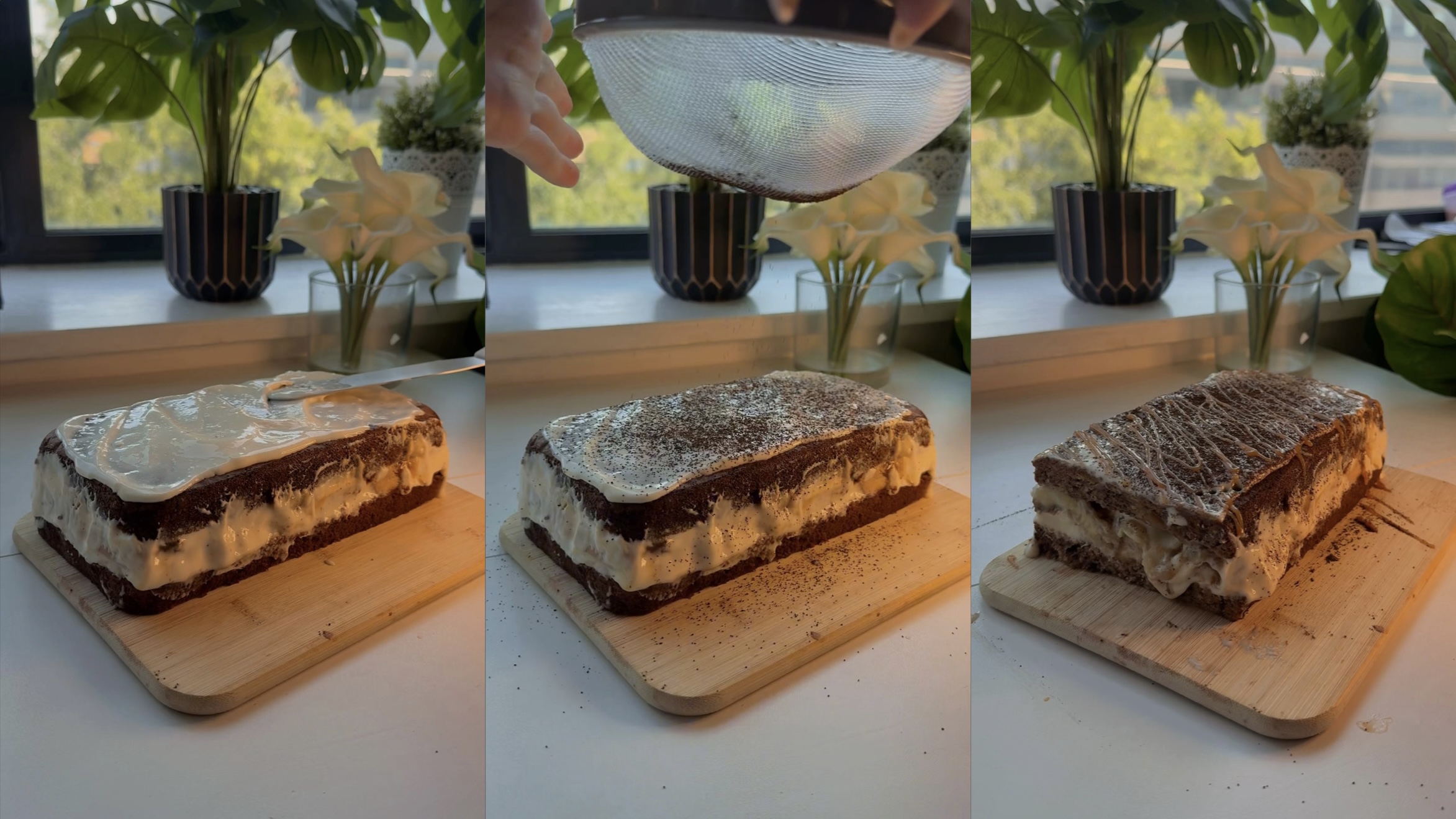 Tiramisu Banana Bread step 20