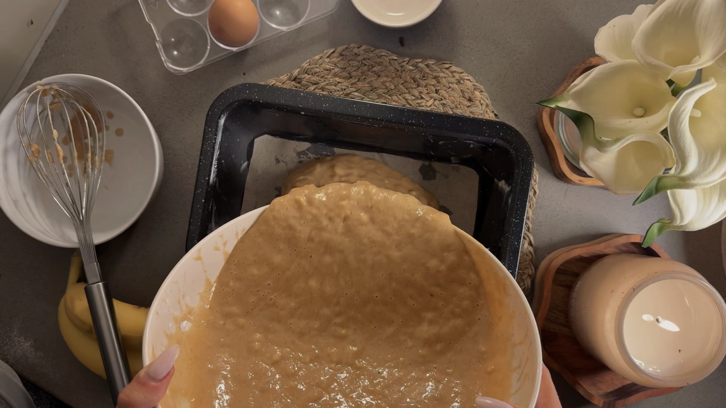 Tiramisu Banana Bread step 7